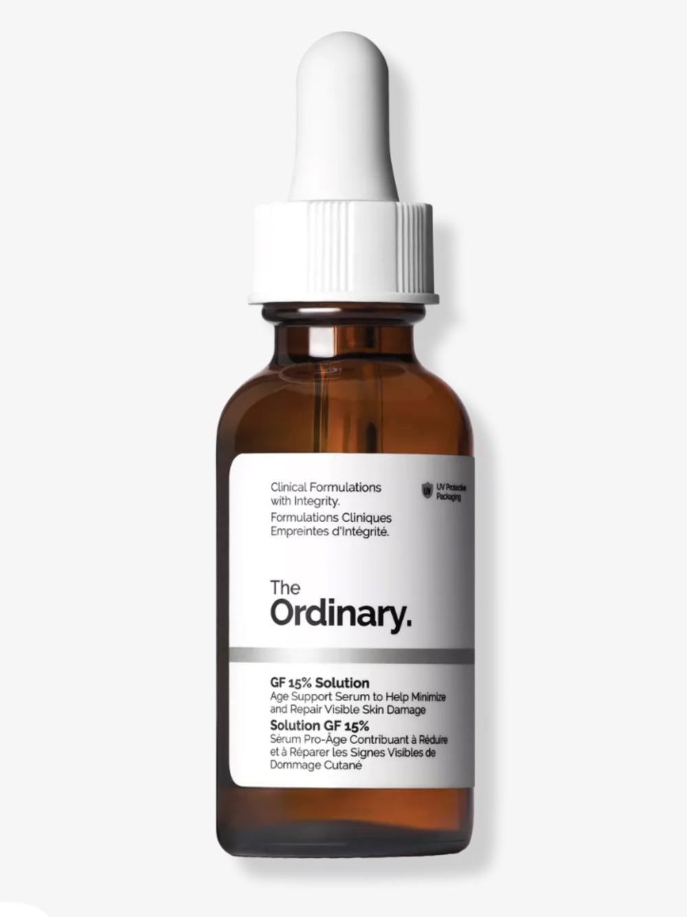 The Ordinary GF 15% Solution Serum – White & Amber